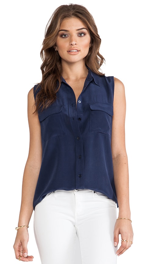 Sleeveless Slim Signature