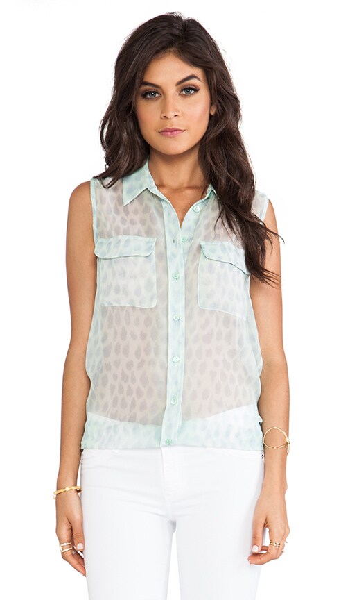 Sleeveless Peaceful Leopard Slim Signature