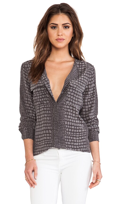 Lynn Crocodile Blouse