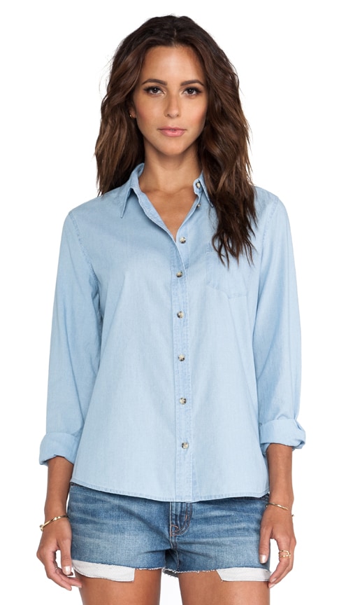 Brett Chambray Blouse