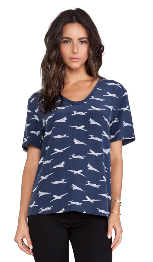 Cameron Aerial Aircraft Print Tee