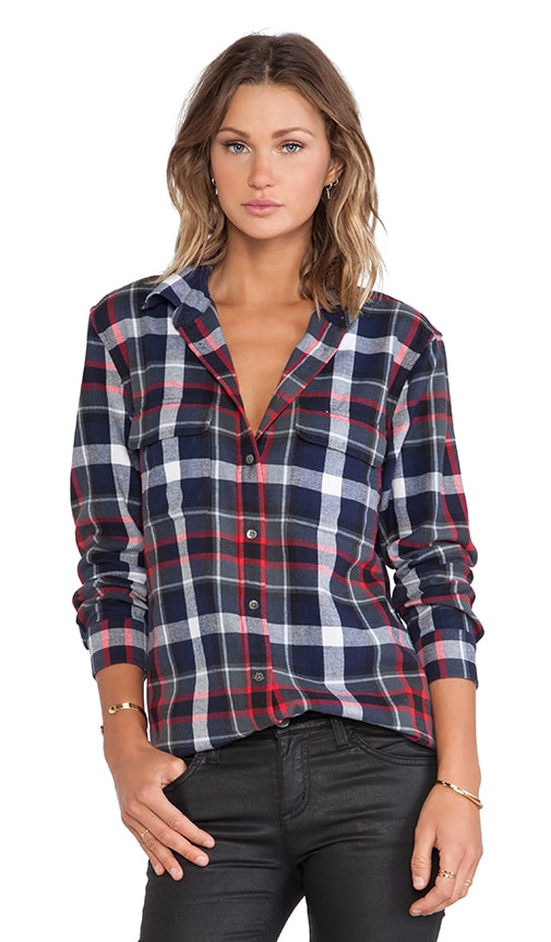 Signature Plaid Blouse