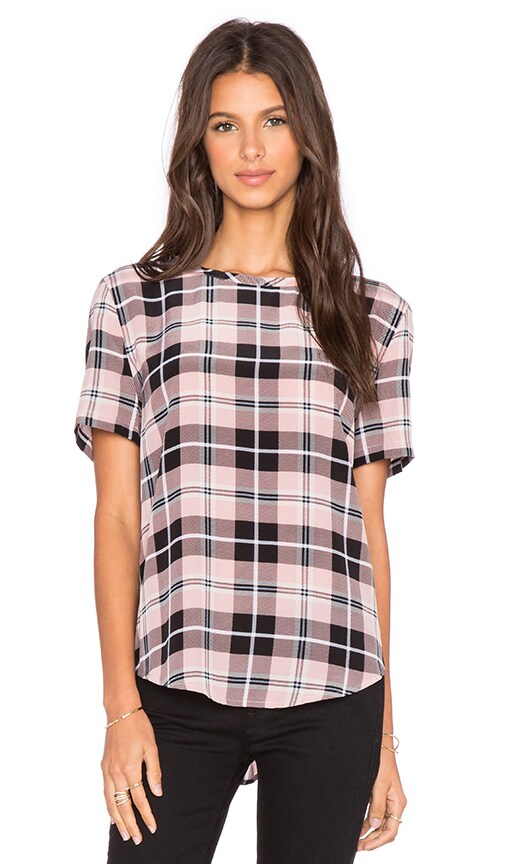 Riley Plaid Tee
