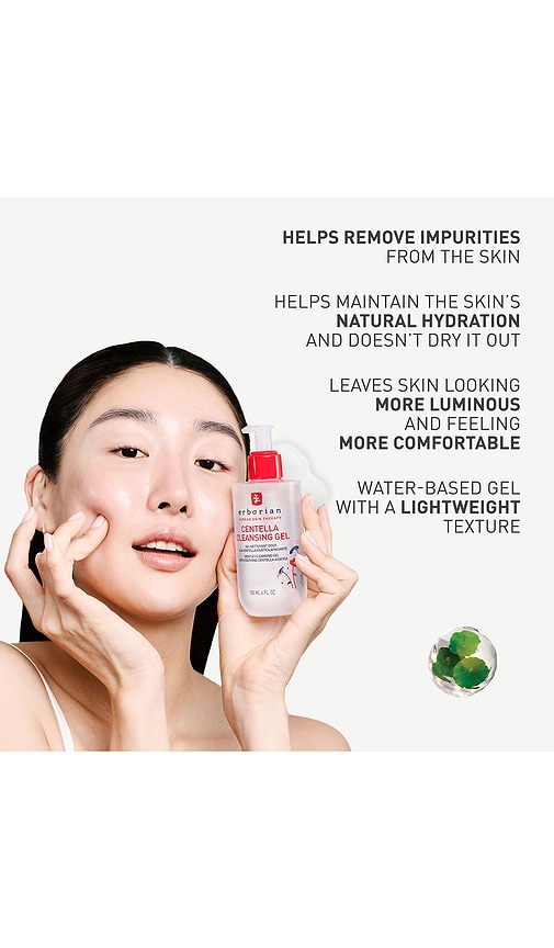  Erborian Centella Cleansing Gel, Gentle Daily Cleanser With Centella Asiatica & Squalane In Beauty: Na. 