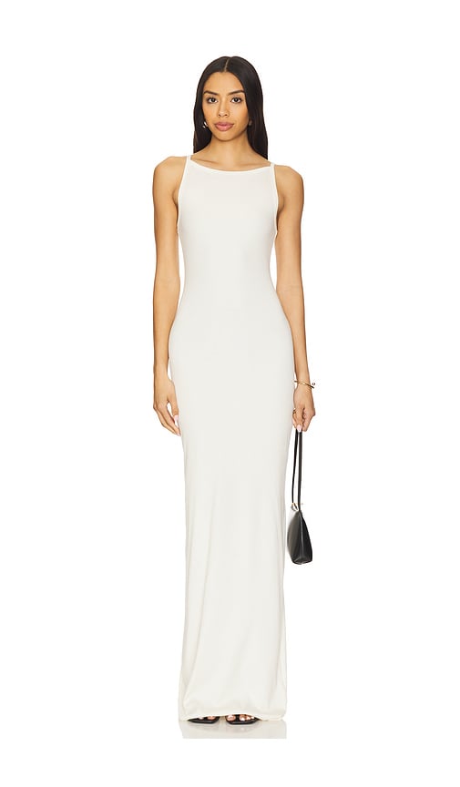 Eterne Iris Maxi Dress in Cream. - size XS (also in L, M, S, XL)