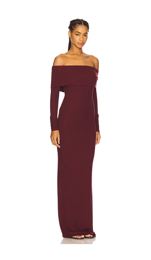 eterne brown dress Eterne Stretch-Modal Jersey Turtleneck Maxi Dress - Brown - 40% Off