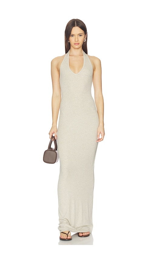 Eterne Halter Maxi Dress