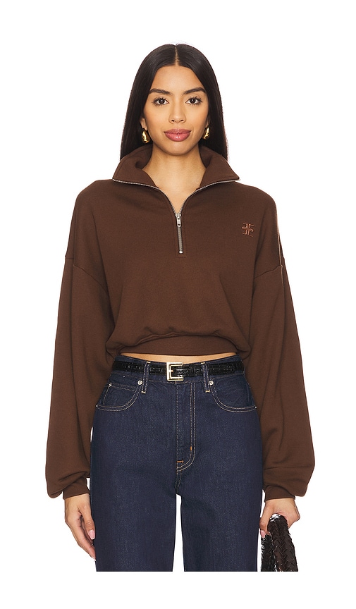 SWEAT À COURTE GLISSIÈRE en . Taille L. Also en M, S, XL, XS - Eterne - Modalova