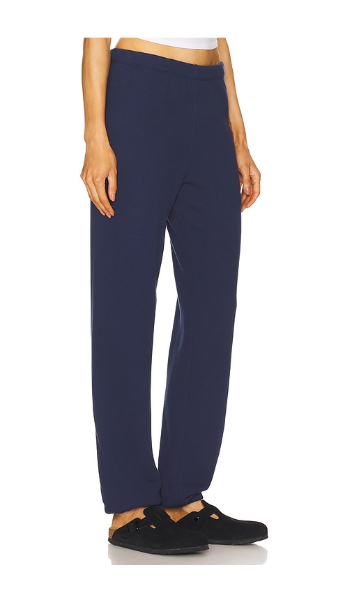 Éterne French Cotton And Modal-blend Terry Sweatpants In Blue