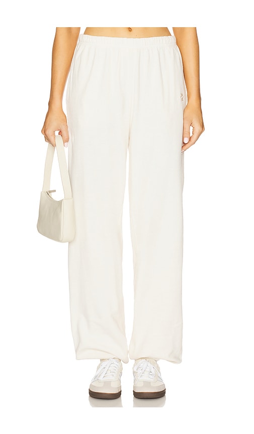 Eterne Vinny Pocket Sweatpant in Neutral. - size XS (also in L, M, S)