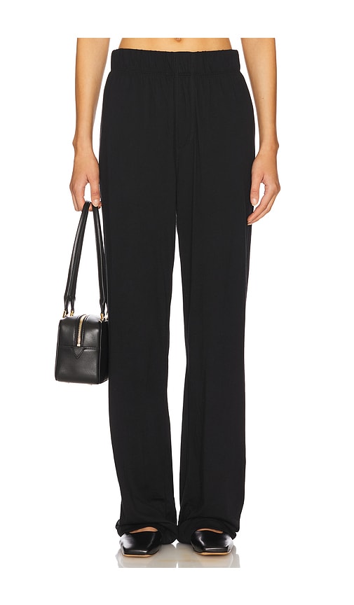 Eterne Lounge Pant in Black. - size XL (also in L, M, S, XS)