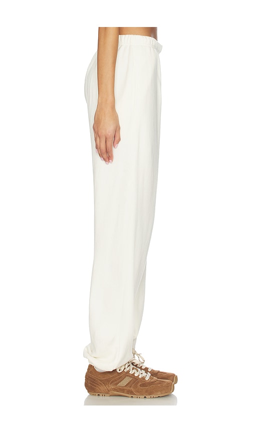 Éterne Boyfriend Pocket Sweatpant In White