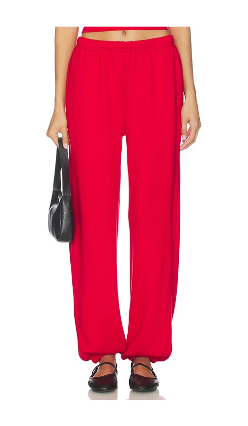 Éterne Boyfriend Pocket Sweatpant In Red