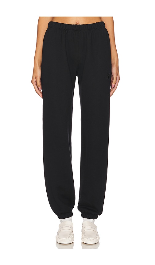 Eterne Classic Sweatpant in Black. - size XS (also in L, M, XL)