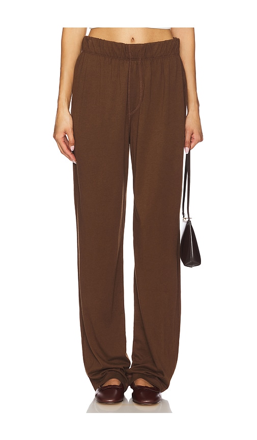 Eterne Lounge Pant in Chocolate. - size XS (also in L, XL)