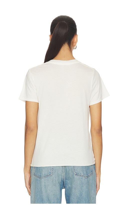  Eterne T-shirt Mit V-ausschnitt In Ivory. Größe Xs. Also In S, M. 