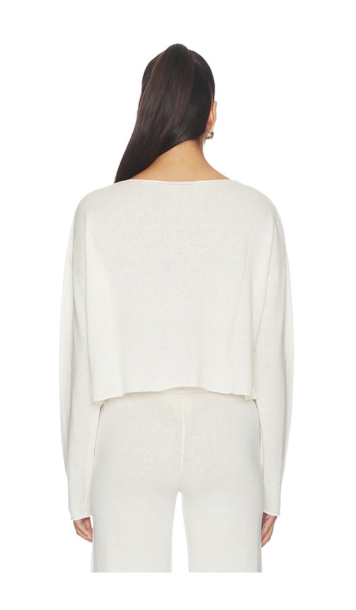 Eterne Cropped Boatneck Top | Thumbnail 3