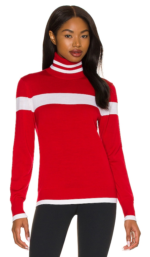 Erin Snow Kito II Sweater in Cherry