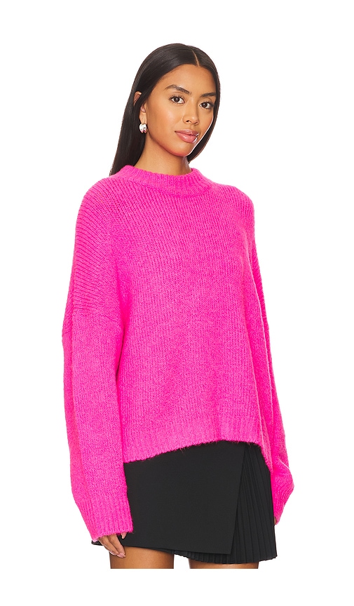 Shop Essentiel Antwerp Genlight Knitted Pullover In Pink