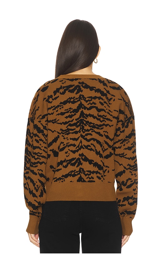  Essentiel Antwerp Cardigan Mit Zebramuster Icali In Brown. Größe S. Also In M. 