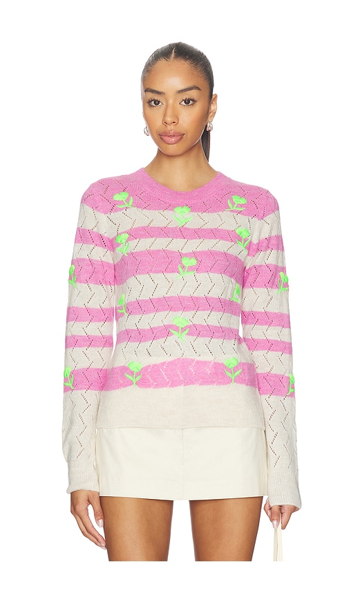 Essentiel Antwerp Jivine Knit Pullover in Pinky Sugar | REVOLVE