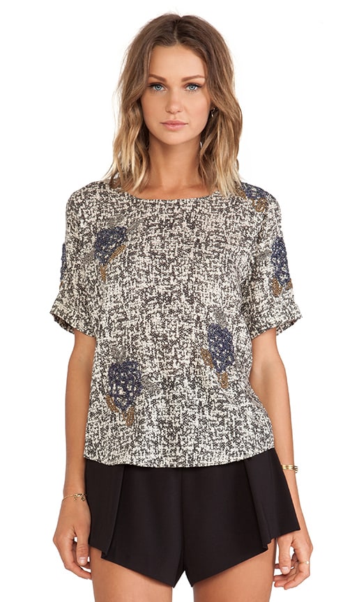 Hockneypre Static Flower Blouse