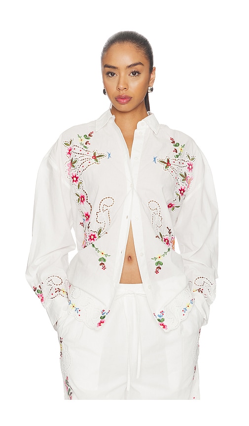 Essentiel Antwerp Jayme Embroidered Shirt