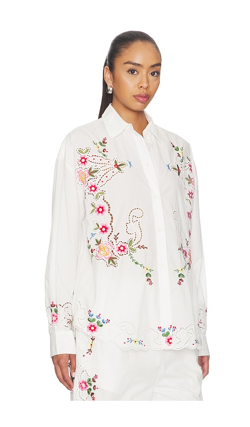 Essentiel Antwerp Jayme Embroidered Shirt | Thumbnail 2
