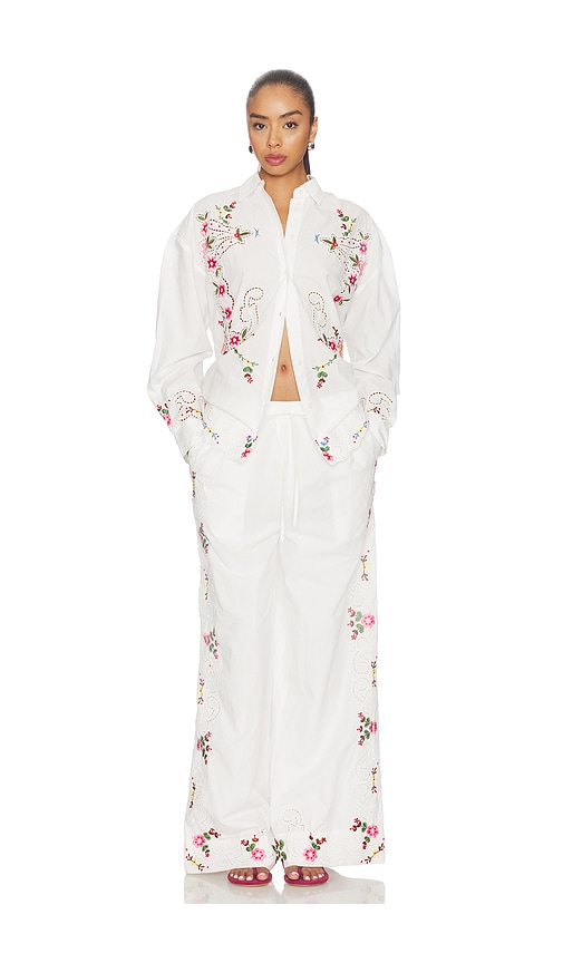 Essentiel Antwerp Jayme Embroidered Shirt | Thumbnail 4