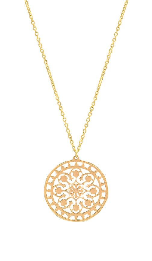 Flora Coin Necklace