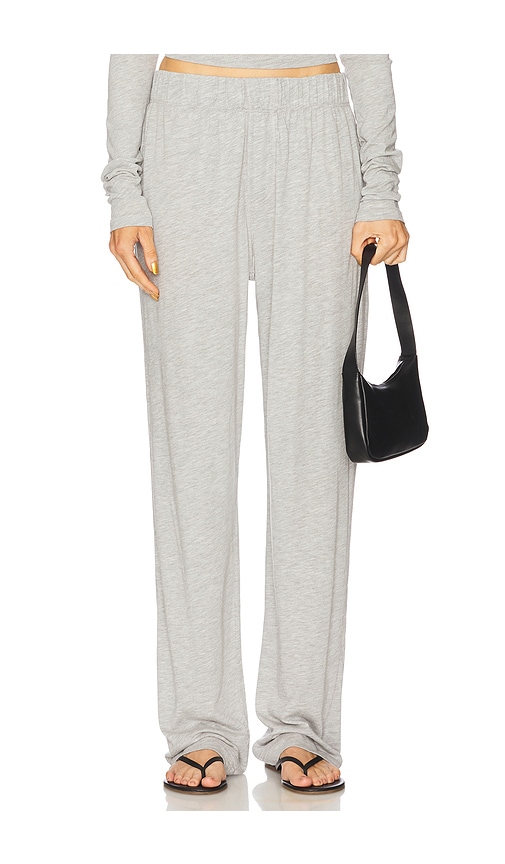 Éterne Cotton-modal Lounge Pants In Grey