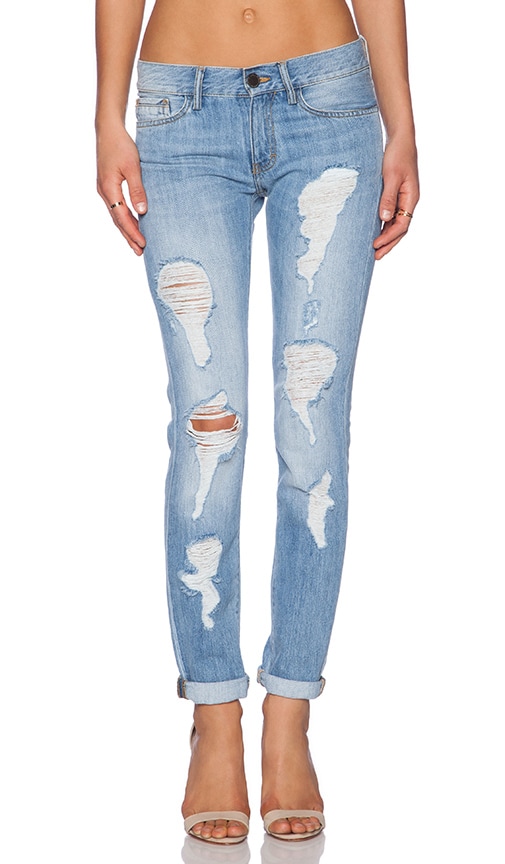 Distressed Boyfriend Jean