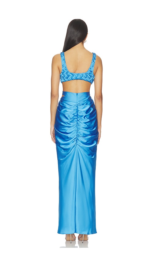  Et Ochs Abendkleid Magdalen In Blue. Größe 2. Also In 4, 6, 8, 10. 