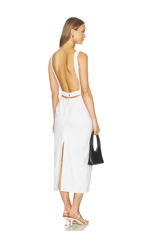 ET OCHS Farley Denim Midi Dress