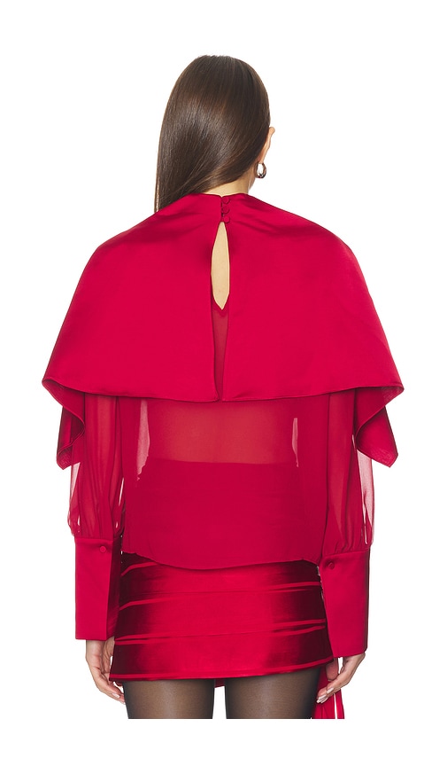  Et Ochs Langarm-oberteil Aurelia In Red. Größe 0. Also In 4. 
