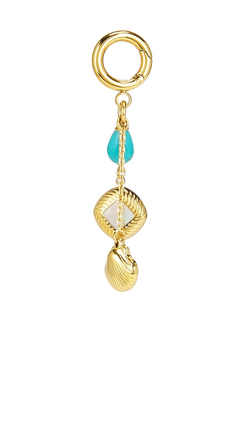 Charm in Metallic Gold.