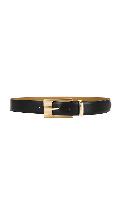 Engraved Buckle Belt in Black. - size XS (also in L, M, S, XL)