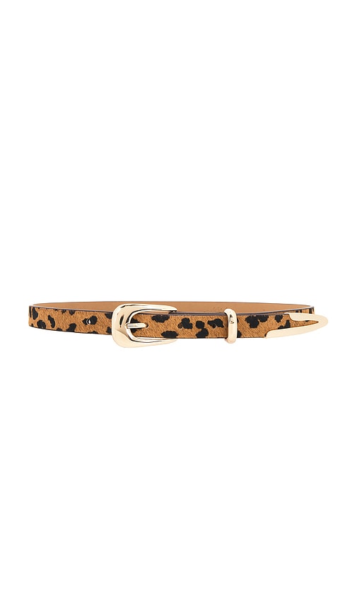 Ettika Modern Saddle Belt In Brown