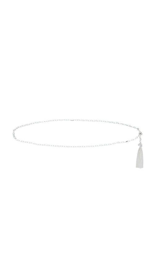 Ettika Simple Tassel Chain Belt