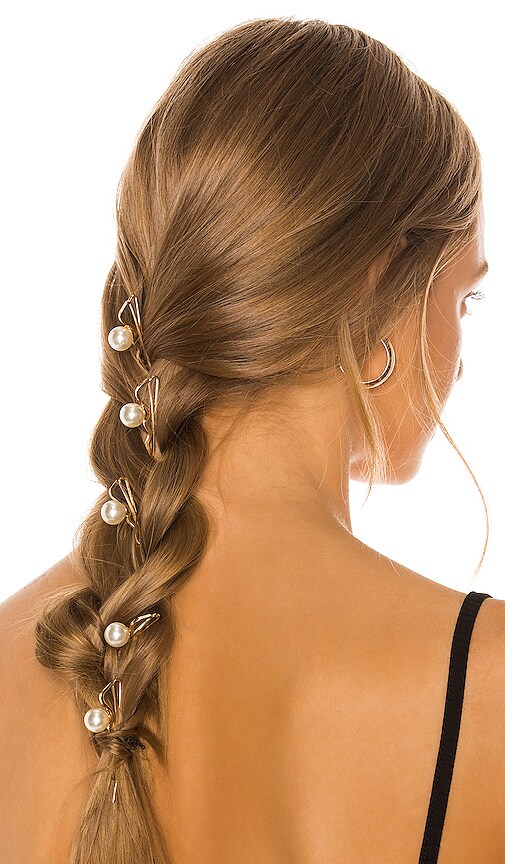 Pearl Hair Pin Set of 6