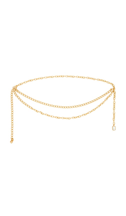 Ettika CEINTURE CRYSTAL en Metallic Gold 81 €