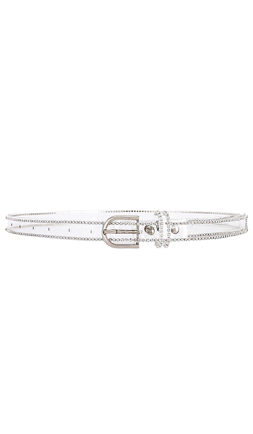 Clear Rhinestone Belt