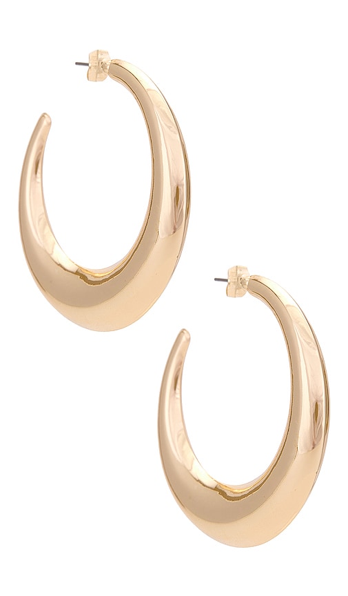 Ettika Classic Hoop Earring in Gold
