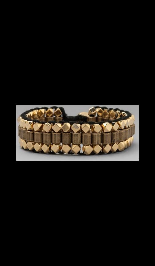 Hammered Gold Bracelet