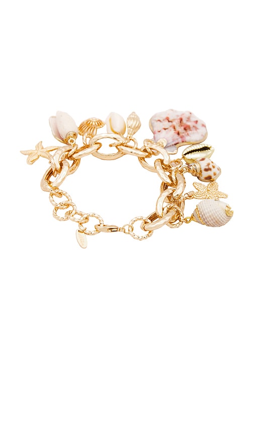 Shop Ettika Mermaid Tears Bracelet In 金色