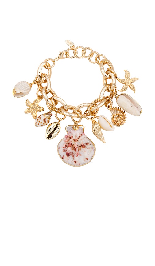  Ettika Armreif Mermaid Tears In Metallic Gold. 