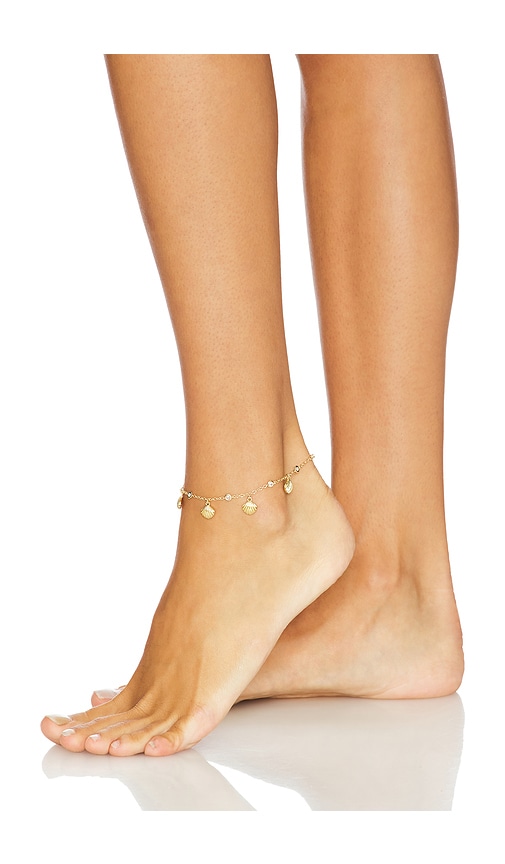 ETTIKA SHELL ANKLET 