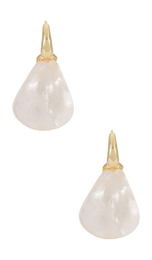  Ettika Hängeohrringe Mother Of Pearl In Ivory. 