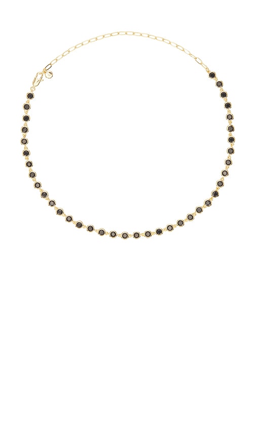 Ettika Crystal Disc Link Necklace