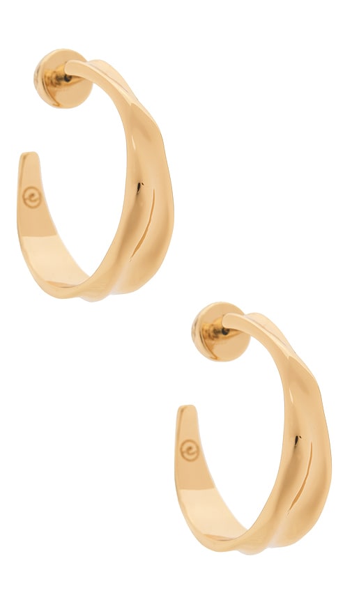 Ettika Liquid Luxe Hoop Earrings